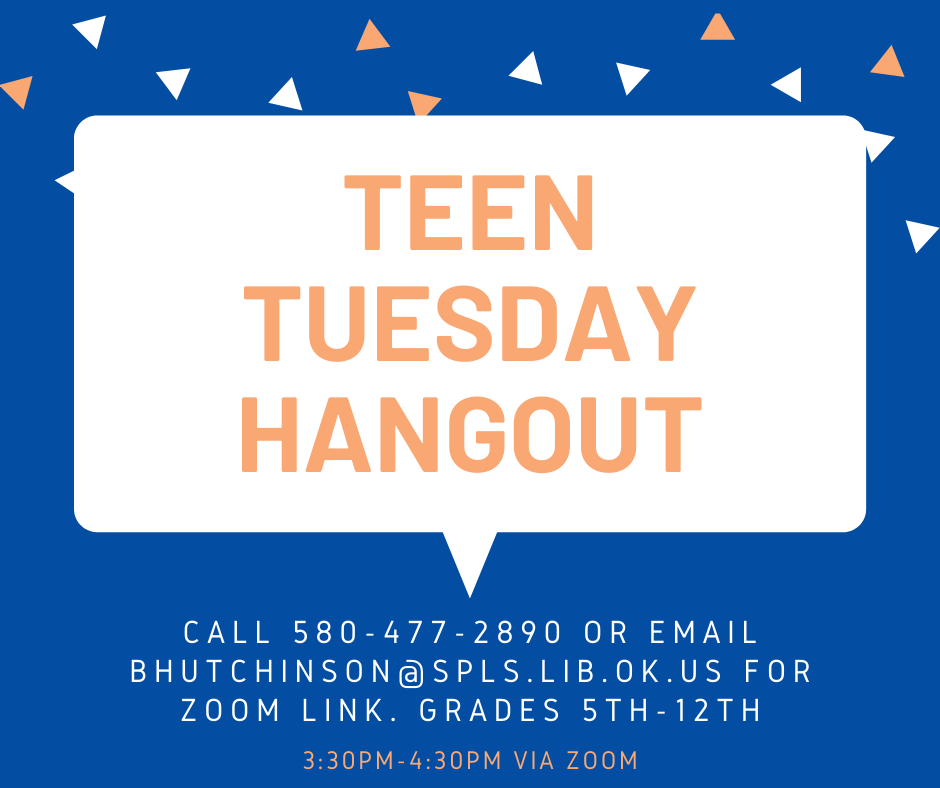 Teen Tuesday Hangout poster