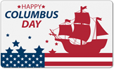 columbus day graphic