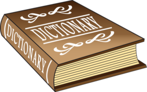 dictionary graphic