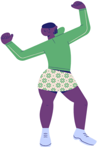 a woman doing a dance move
