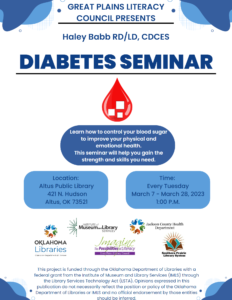 Diabetes Seminar Flyer