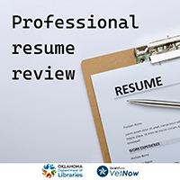 a clipboard with a resume on a white background with text that reads professional resume review