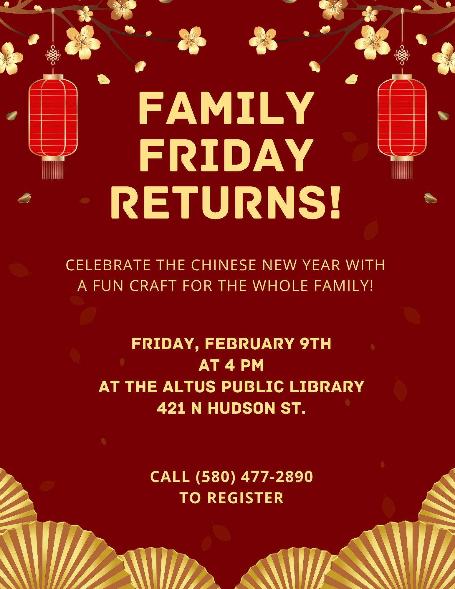 family friday flyer