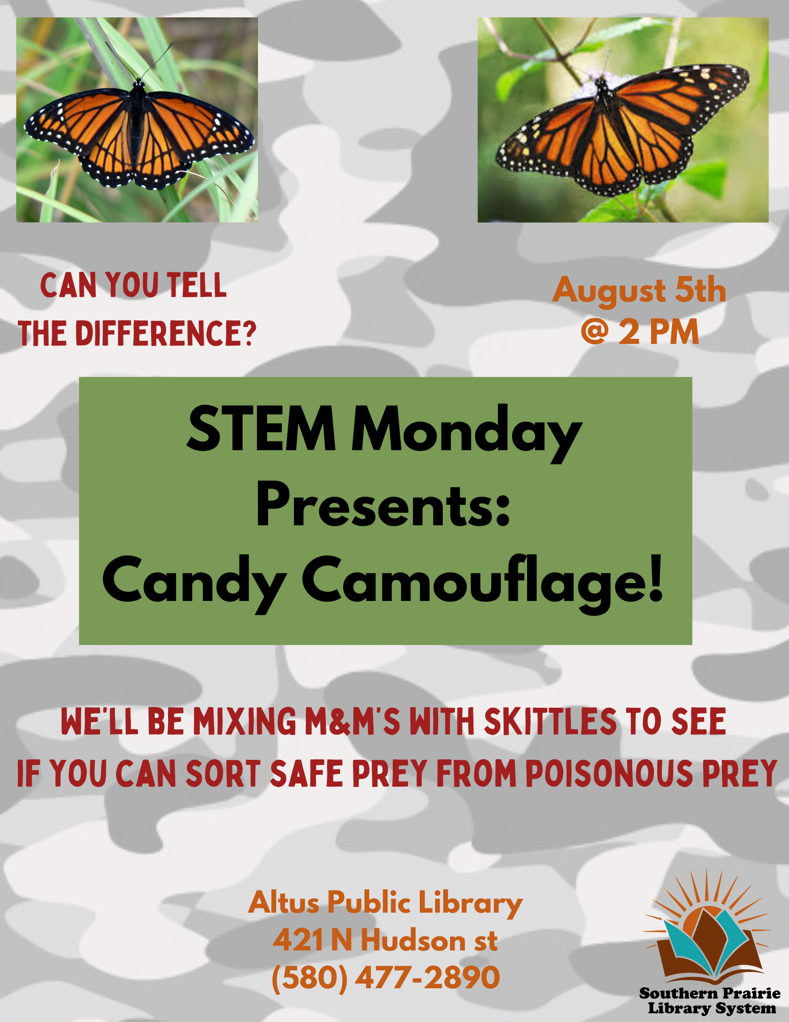 flyer for stem monday