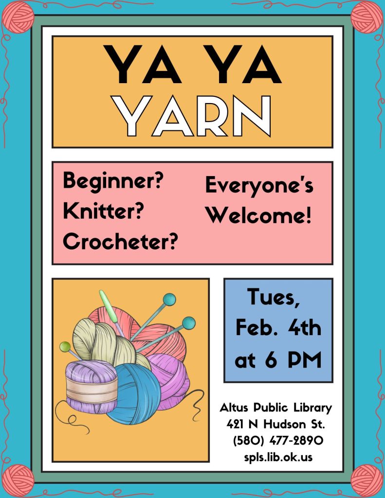 ya ya yarn flyer